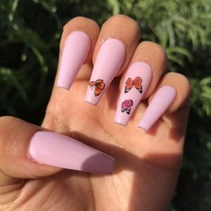 🔥PRICE DROP SALE🔥Press On Nails Long Coffin Med